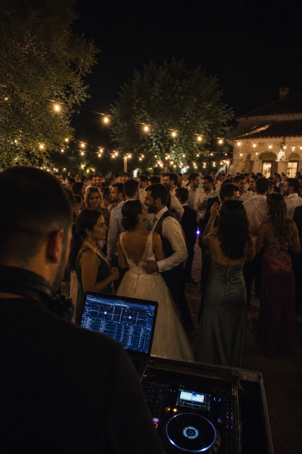 After party durante un matrimonio